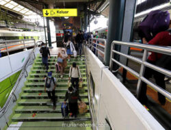 Stasiun Pasar Senen Paling Ramai Saat Libur Panjang Jumat Agung