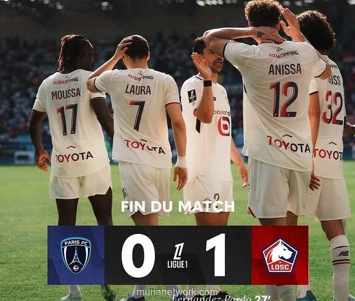 Lille Kalahkan Paris FC 1-0 Lewat Penalti, Kokoh di Papan Atas Ligue 1