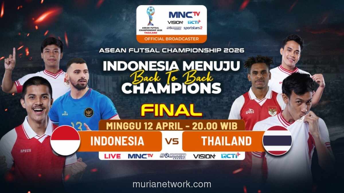 Timnas Futsal Indonesia Hadapi Thailand di Final ASEAN Futsal Championship 2026