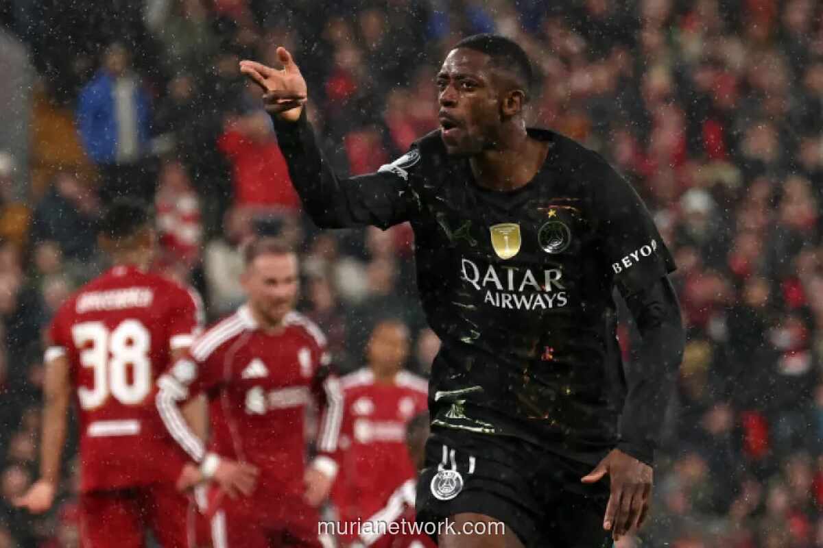 PSG Hancurkan Liverpool 2-0, Lolos ke Semifinal Liga Champions dengan Agregat 4-0