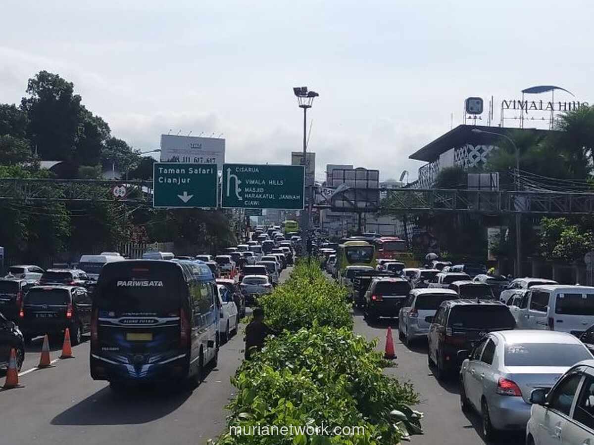 Long Weekend Paskah, 73 Ribu Kendaraan Padati Jalur Puncak Bogor