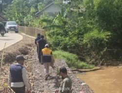 Proyek Jalan Desa di Pandeglang Rampung, Namun Bronjong Penahan Tanah Alami Penurunan