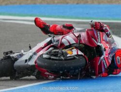 Ducati Buru Solusi Aerodinamika Usai Marc Marquez Jatuh di MotoGP Spanyol