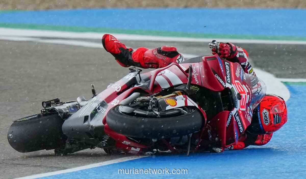 Ducati Buru Solusi Aerodinamika Usai Marc Marquez Jatuh di MotoGP Spanyol