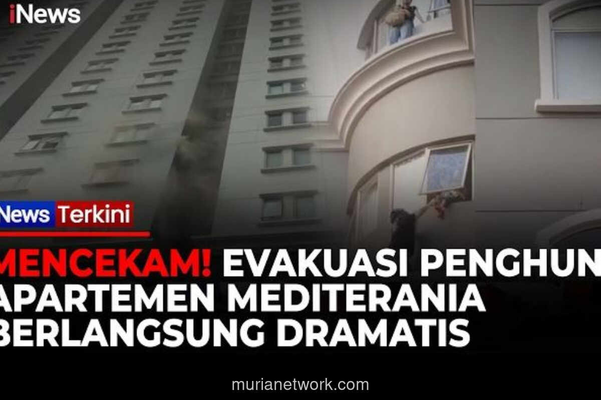 89 Penghuni Apartemen Mediterania Dievakuasi usai Kebakaran di Basement, 20 Lainnya Pilih Bertahan