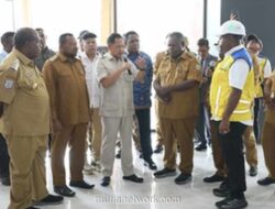 Mendagri Tito Tinjau Pembangunan Pusat Pemerintahan Papua Barat Daya, Kantor Gubernur dan DPRP Sudah Rampung 100 Persen