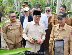 Mendes PDT Janji Bantu Pengembangan Desa Tematik dan Atasi Keluhan Warga di Banggai