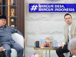 Mendes dan Raffi Ahmad Rancang Audisi Gen-Z untuk Pemuda Desa