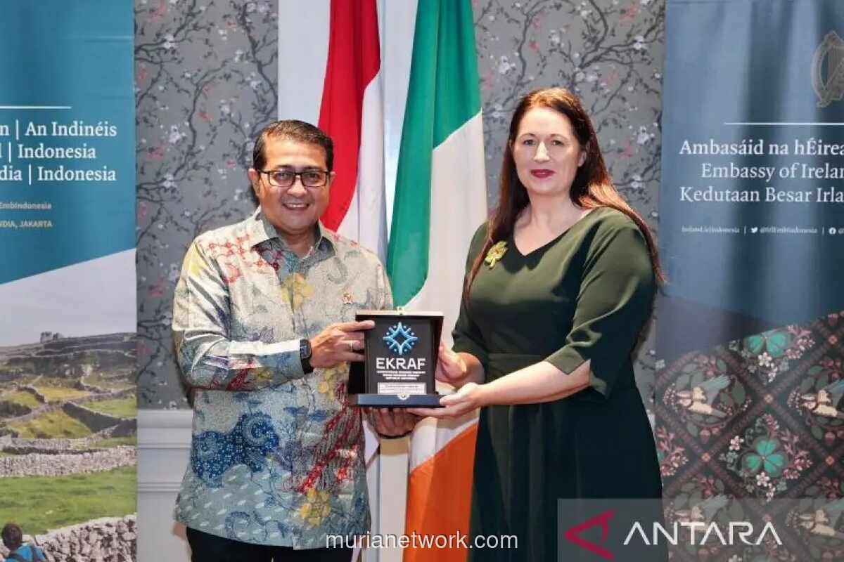 Menparekraf Incar Kerja Sama dengan Irlandia untuk Pacu Ekspor Kreatif