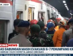 Menhub Pastikan Evakuasi Korban Tabrakan KRL dan KA Argo Bromo Anggrek di Bekasi Timur Dipercepat