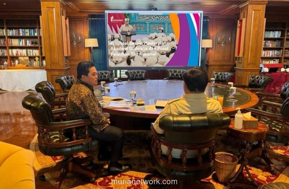 Prabowo dan Erick Thohir Bahas Rencana Pembangunan Akademi Olahraga Nasional