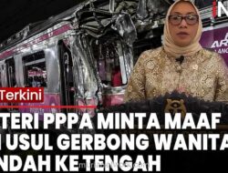 Menteri PPPA Minta Maaf soal Usulan Gerbong Khusus Perempuan yang Dinilai Tak Sensitif Pascakecelakaan KRL