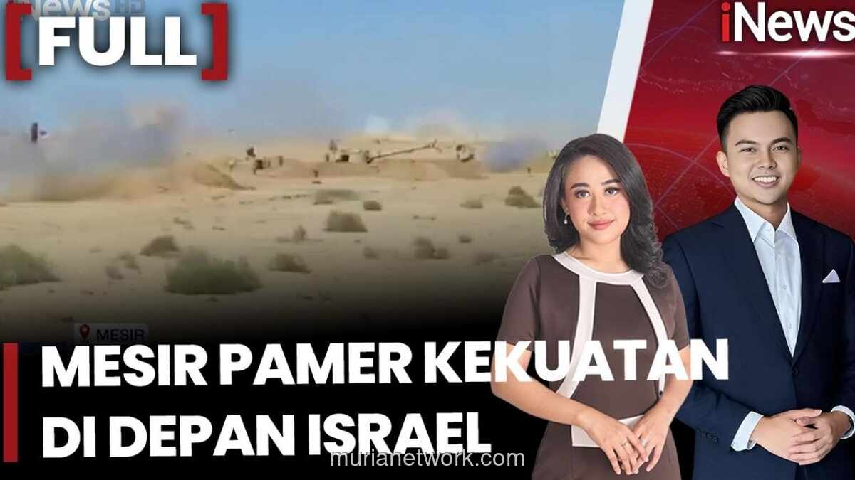 Mesir Gelar Latihan Perang 100 Meter dari Perbatasan Israel, Kerahkan Tank dan Rudal
