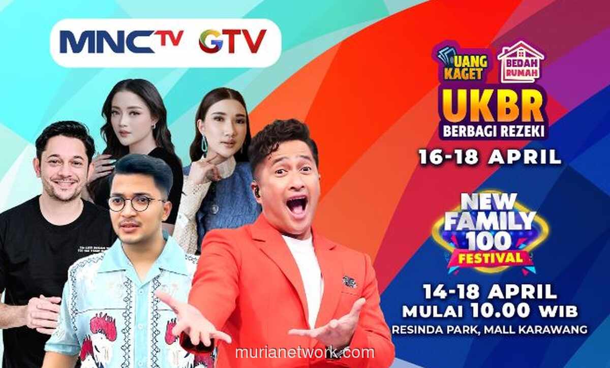 MNCTV dan GTV Gelar Festival Keluarga dan Aksi Sosial di Karawang