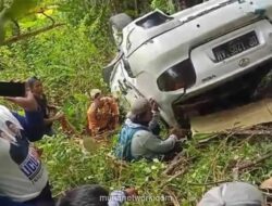 Mobil Terperosok Jurang 200 Meter di Enrekang, Satu Tewas