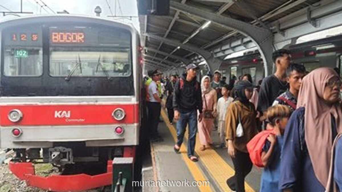 Tabrakan Kereta dan Mobil di Perlintasan Bogor-Cilebut Ganggu Perjalanan KA 1157