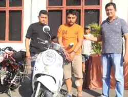 Polisi Bekuk Perampok Pura-Pura Pinjam HP di Parkiran Masjid Langkat, Pelaku Residivis