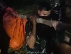 Evakuasi 8 Korban Helikopter Jatuh di Sekadau Rampung Setelah 6,5 Jam Lewat Medan Berat