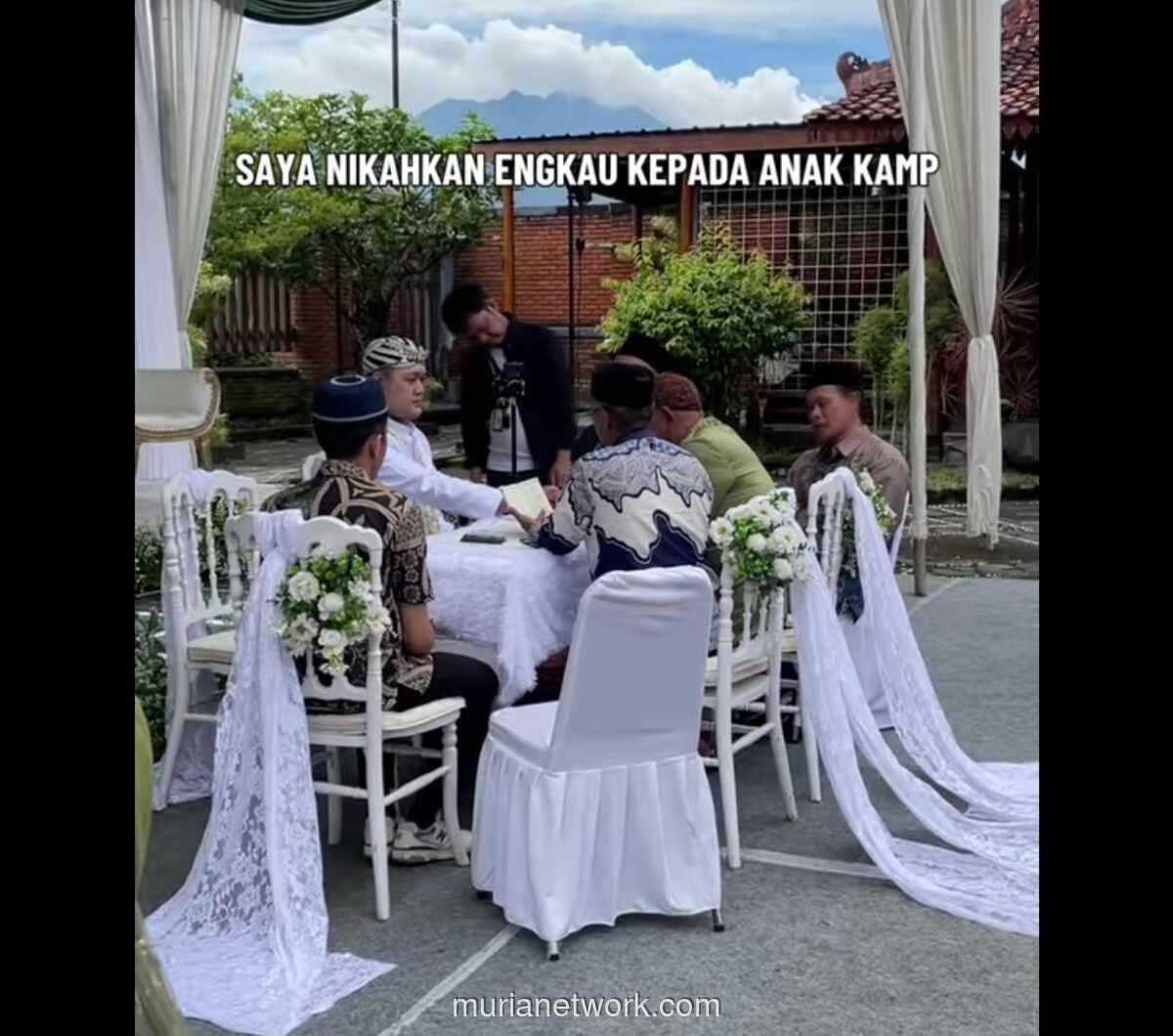 Wali Nikah Salah Ucap, Sebut Anak Kambing Saat Ijab Kabul
