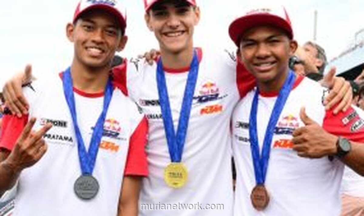 Rivalitas Segitiga Hakim Danish, Veda Ega, dan Uriarte Berkobar Lagi di Moto3 Jerez