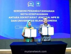 MPR RI dan UII Jalin Kerja Sama Penguatan Kajian Konstitusi dan Sosialisasi Empat Pilar