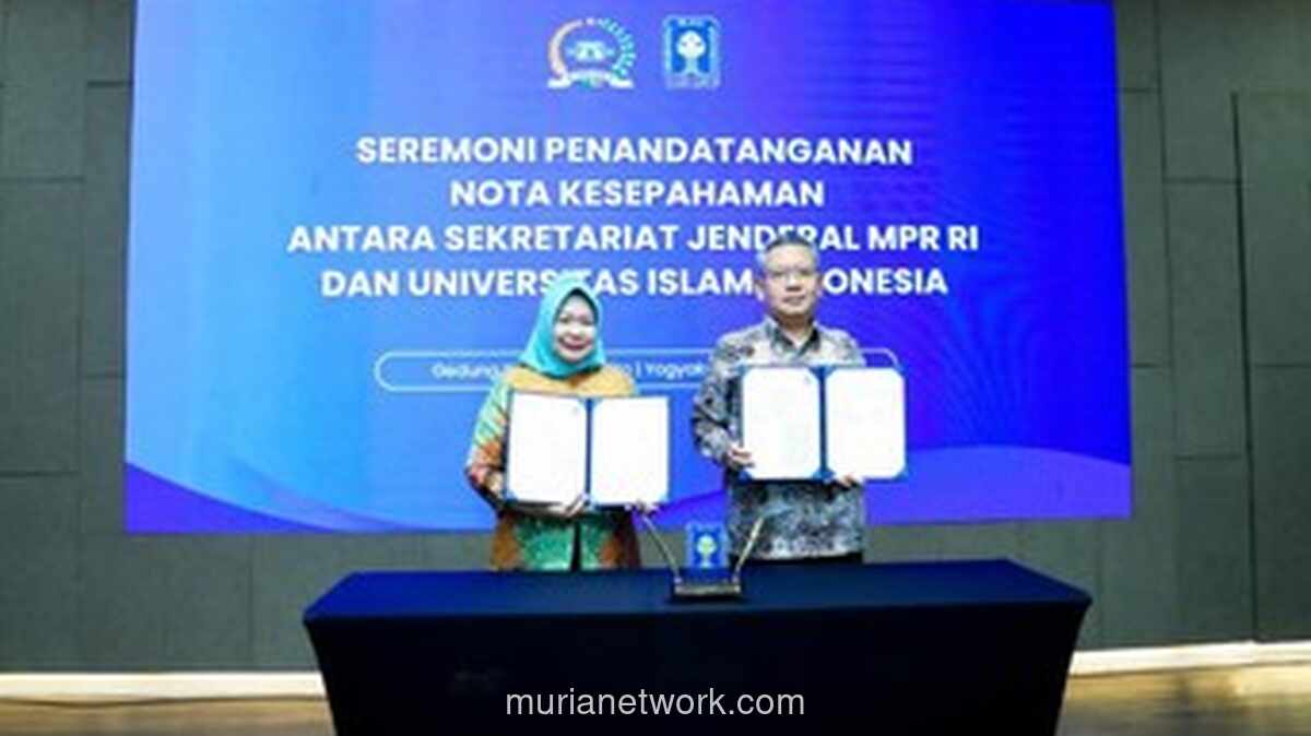 MPR RI dan UII Jalin Kerja Sama Penguatan Kajian Konstitusi dan Sosialisasi Empat Pilar