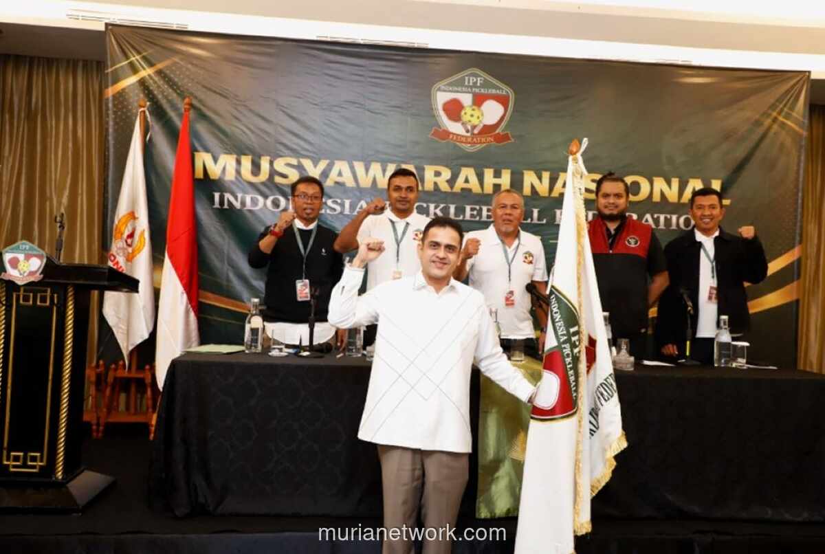 Muhammad Nazaruddin Terpilih Aklamasi Pimpin Federasi Pickleball Indonesia