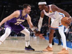 Oklahoma City Thunder Hancurkan Lakers dalam Kekalahan Terburuk Ketujuh Sejarah Waralaba
