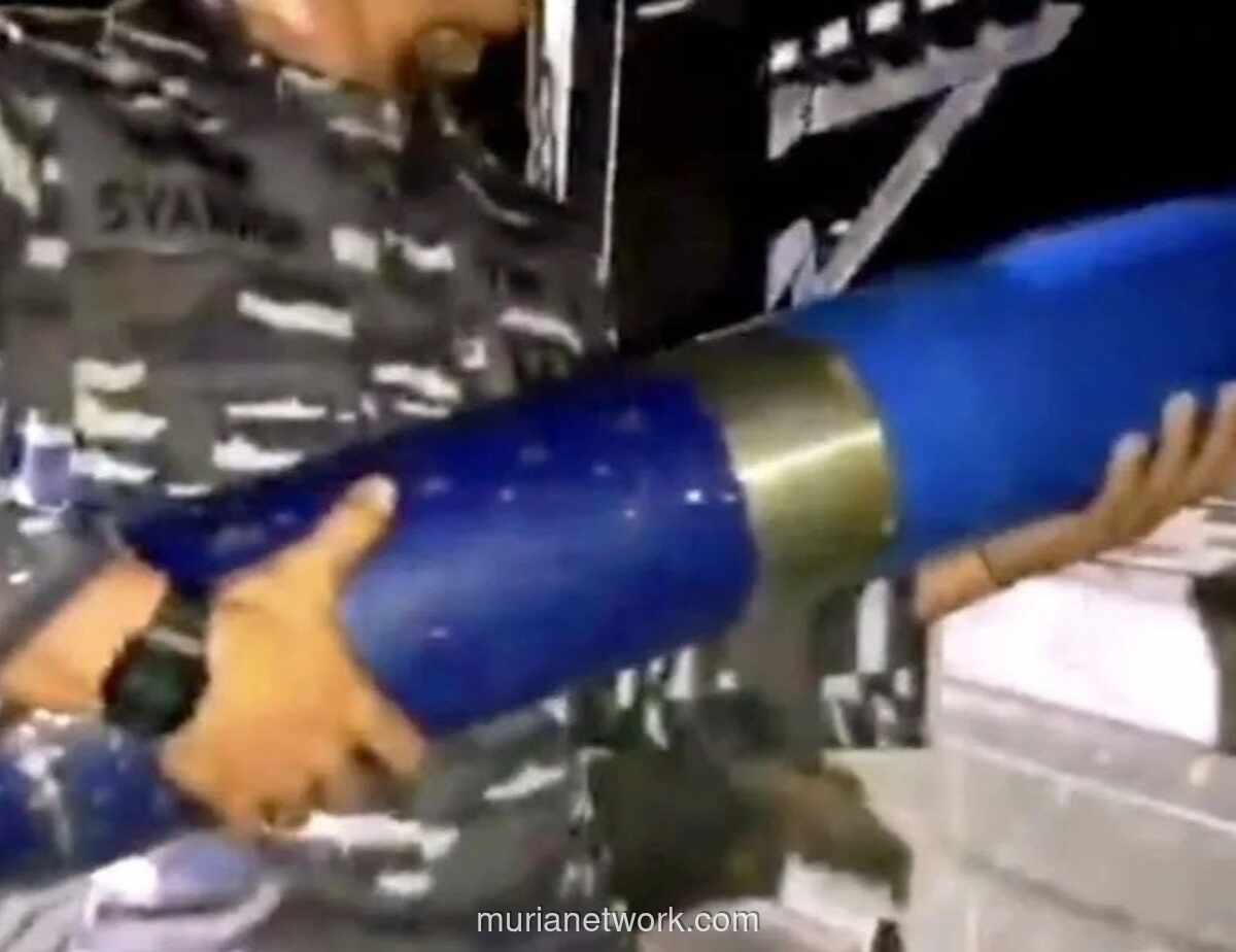 Benda Mirip Rudal Ditemukan Nelayan di Perairan Takalar, Diamankan TNI-Polri