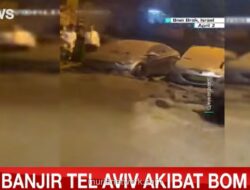 Serangan Diduga Iran Hancurkan Pipa Air, Picu Banjir Besar di Tel Aviv