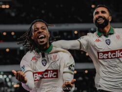 Nice Lolos ke Final Piala Prancis Usai Kalahkan Strasbourg 2-0 Berkat Dua Gol Wahi