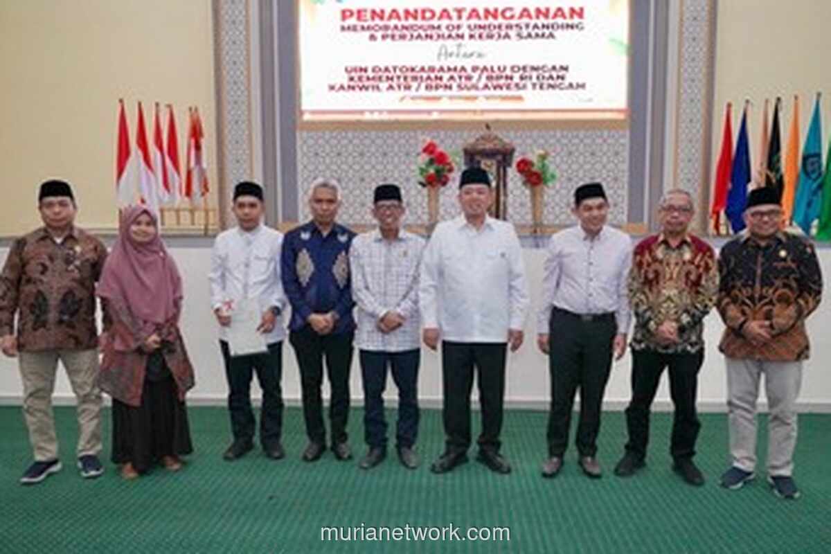 Menteri ATR/BPN dan UIN Palu Sepakati KKN Tematik untuk Sertifikasi Tanah Wakaf