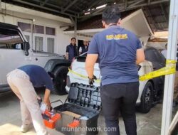 Polisi Temukan Botol Bensin dan Obor di TKP Pembakaran Mobil Kades Purwasaba