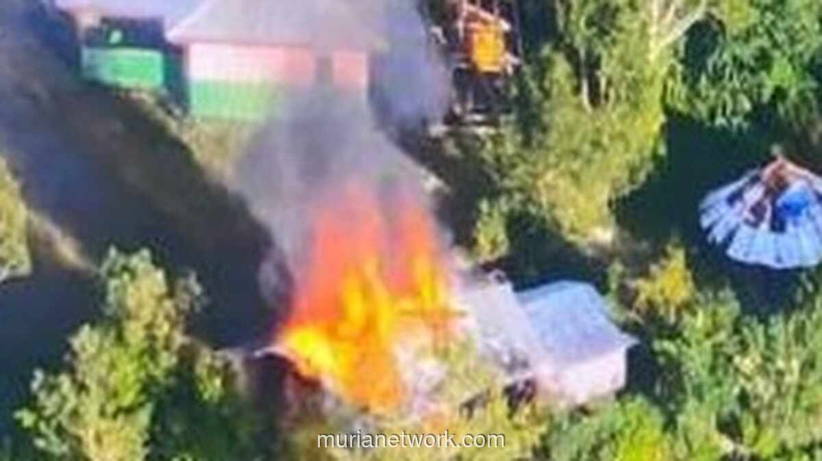 OPM Bakar Rumah Warga di Pogoma, TNI Intensifkan Patroli dan Buru Pelaku