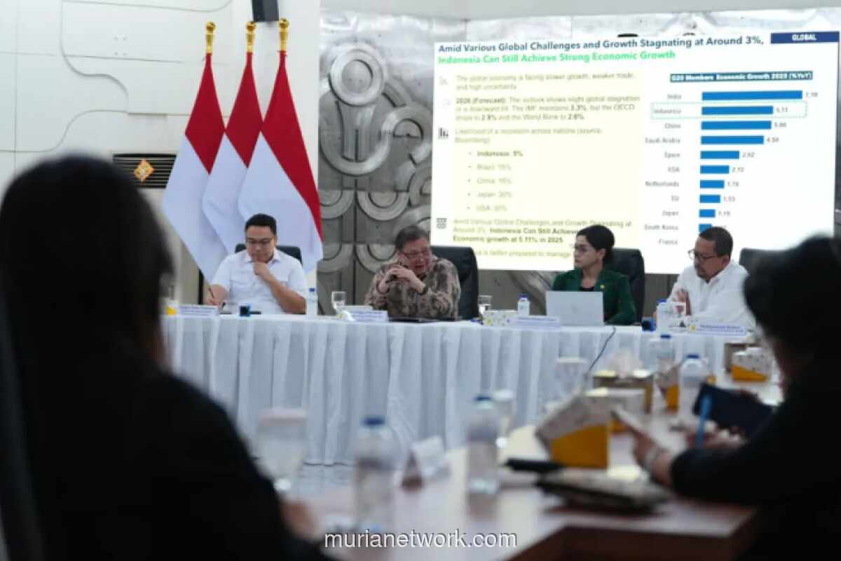 Menko Airlangga: Ekonomi Indonesia Tangguh, Proyeksi Pertumbuhan 2025 Capai 5,11%