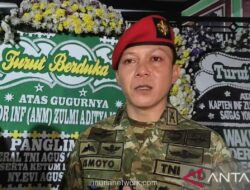 Panglima TNI Pimpin Upacara Pemakaman Mayor Zulmi, Prajurit Kopassus Gugur di Misi PBB Lebanon