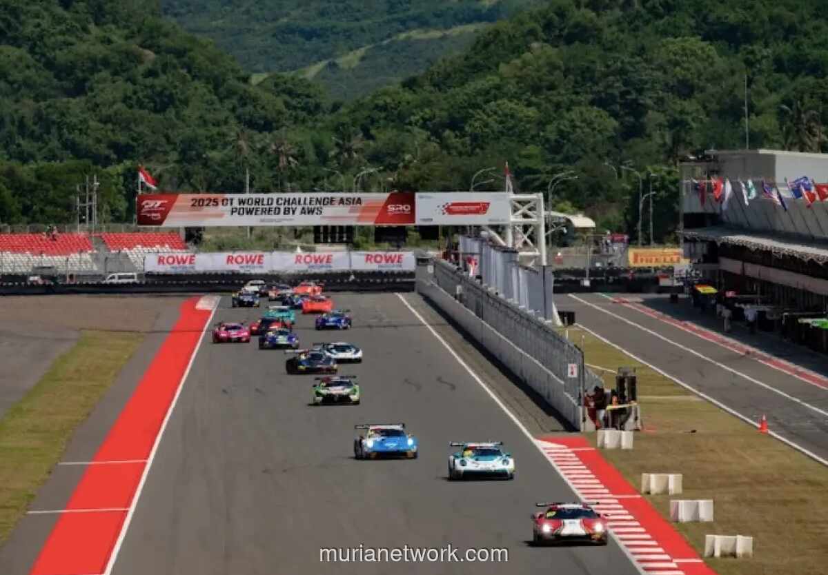 GT World Challenge Asia 2026 Siap Digelar di Mandalika, 22 Mobil GT3 dan Deret Pembalap Dunia Bertanding