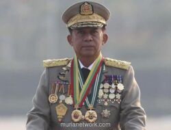 Min Aung Hlaing Resmi Dilantik sebagai Presiden Myanmar Setelah Lima Tahun Berkuasa