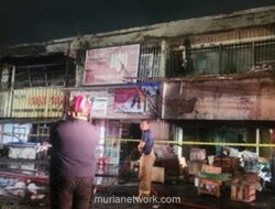 Kebakaran Besar Landa Pasar Kanjengan Johar Semarang, 468 Lapak dan Ruko Ludes