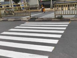 DKI Percepat Penataan Zebra Cross di Jalan Soepomo Usai Viral Gambar Pac-Man