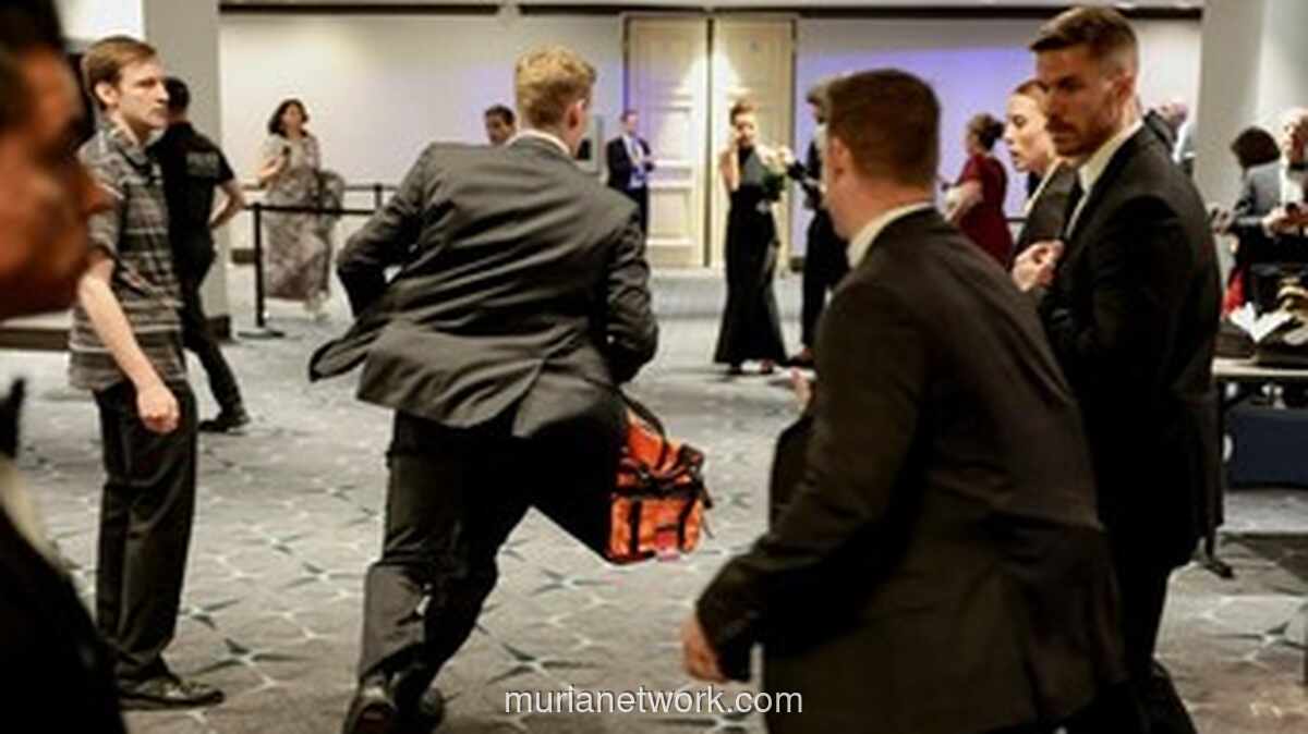 Petugas Secret Service Tertembak saat Bertugas di Acara White House Correspondents Dinner, Pelaku Ditangkap