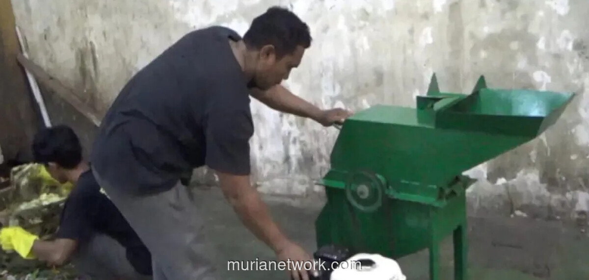 Perumda Sewakadarma Operasikan Mesin Pencacah Sampah Organik di Enam Pasar Tradisional Denpasar