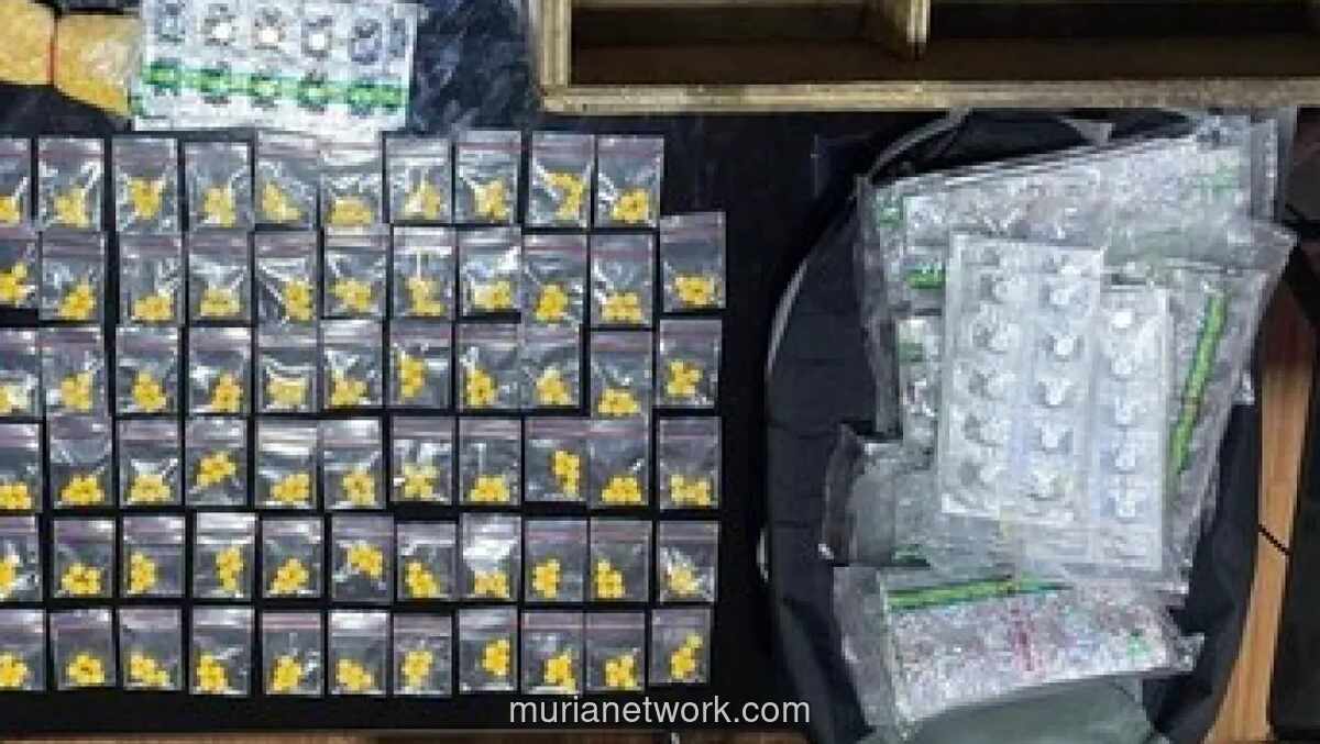Polisi Amankan Pria dan Sita Obat Keras dari Toko Obat di Penjaringan