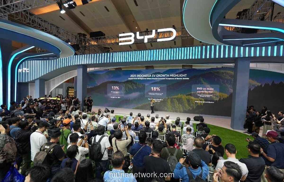 BYD Kuasai Lebih dari 60% Pasar Mobil Listrik Indonesia di Awal 2026