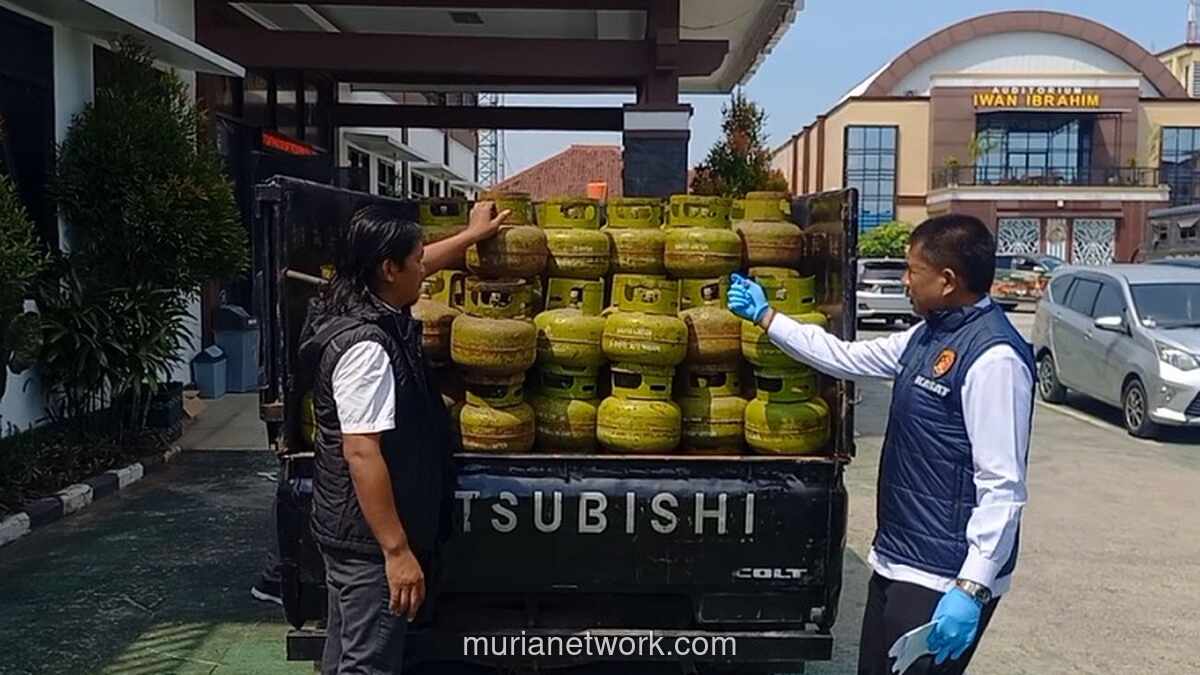 Polisi Gagalkan Penjualan Ilegal 200 Tabung Elpiji Bersubsidi di Blora