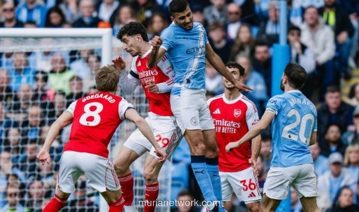 Guardiola: Kami Bukan Nomor Satu, Meski City Tekuk Arsenal 2-1