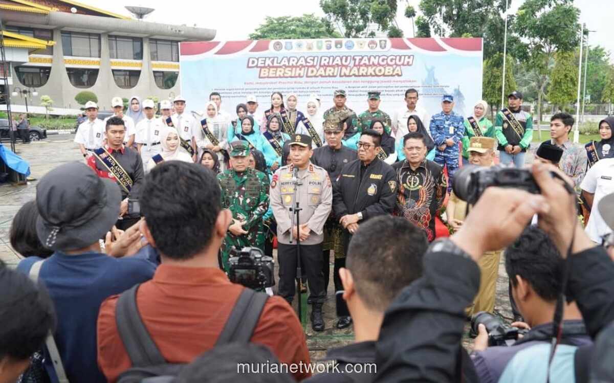 Riau Bentuk Satgas Anti Narkoba, Tangani Jaringan Lintas Negara yang Makin Mengancam