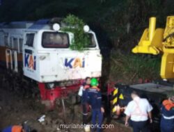 Lalu Lintas Kereta di Jalur Maswati-Sasaksaat Kembali Normal Setelah Longsor