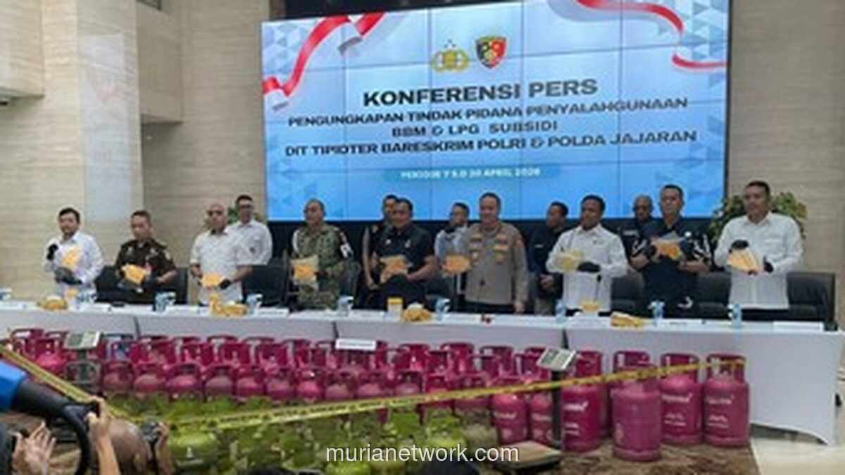 Bareskrim Ungkap Penyalahgunaan BBM dan LPG Subsidi, Negara Rugi Rp 243 Miliar