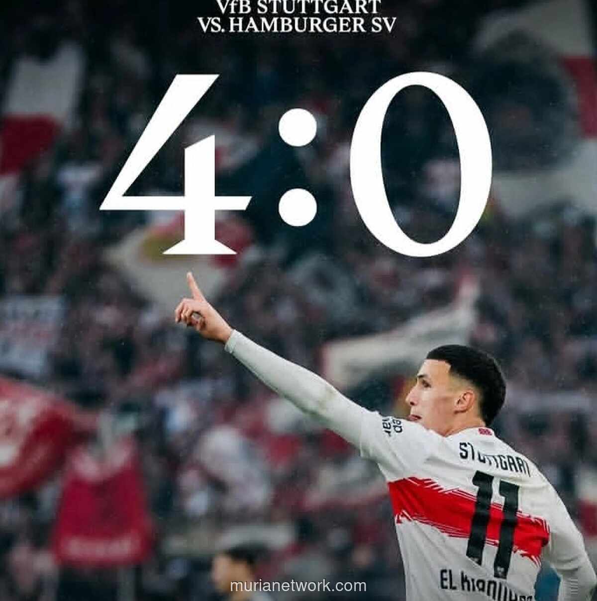 Stuttgart Hajar Hamburg 4-0 dalam Dominasi Mutlak di Bundesliga